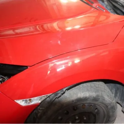 Honda Civic Çıkma Sol Ön Çamurluk Orijinal Kırmızı 2016 - 2019