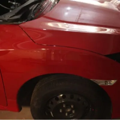 Honda Civic Çıkma Sağ Ön Çamurluk Orijinal Kırmızı 2016 - 2019